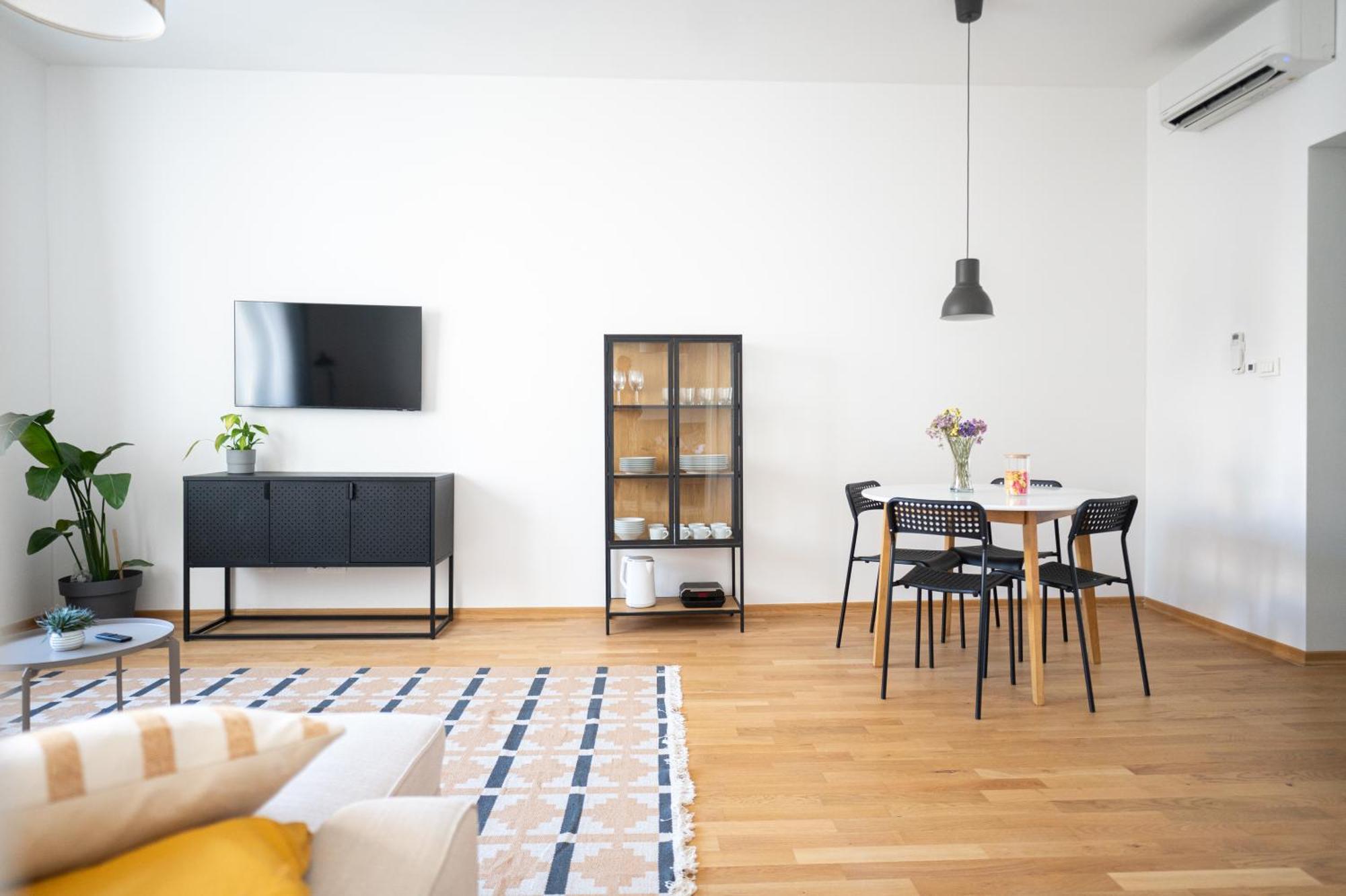 Wally Apartments By Flat White - With Elevator 萨格勒布 外观 照片