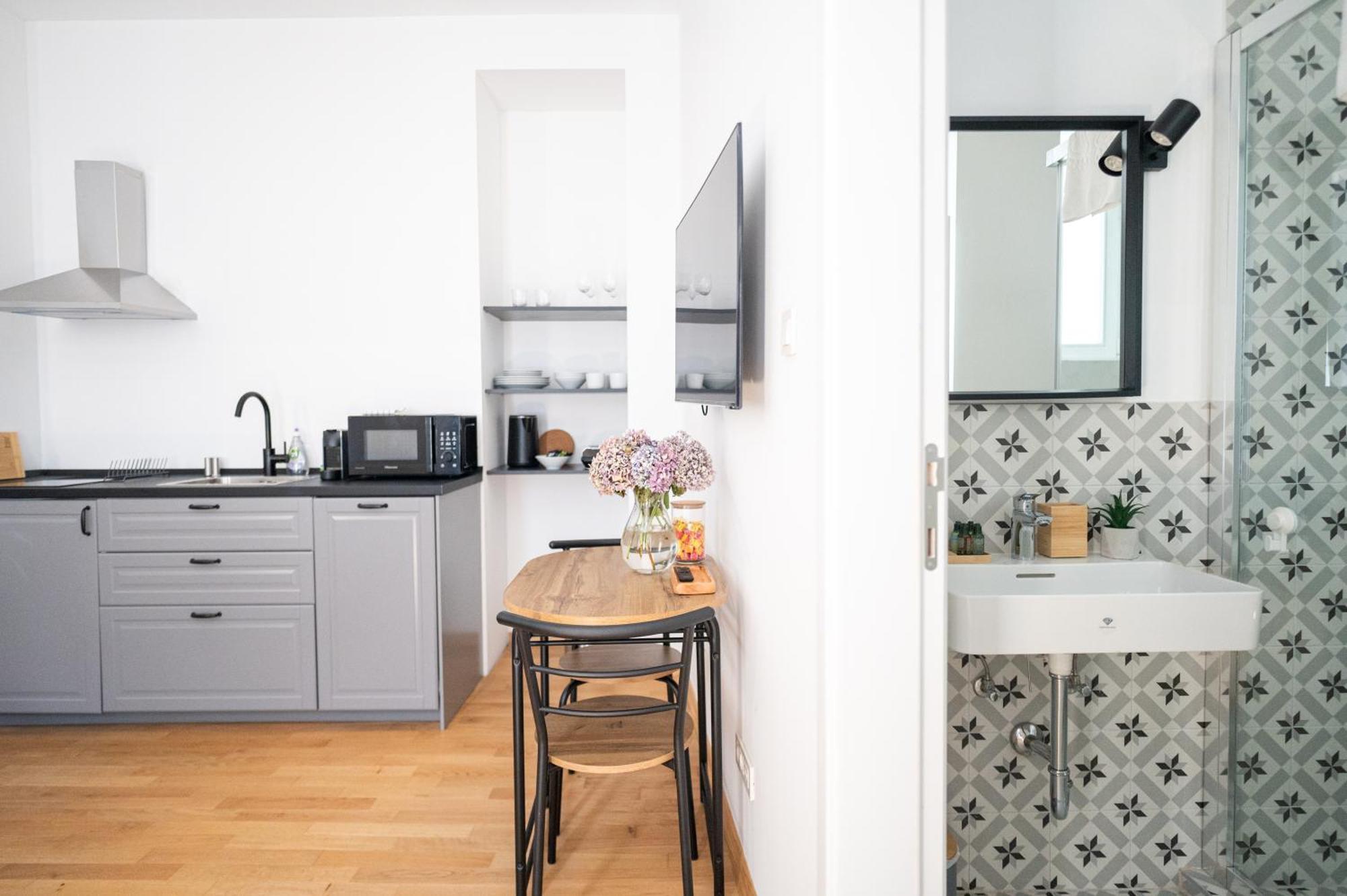 Wally Apartments By Flat White - With Elevator 萨格勒布 外观 照片