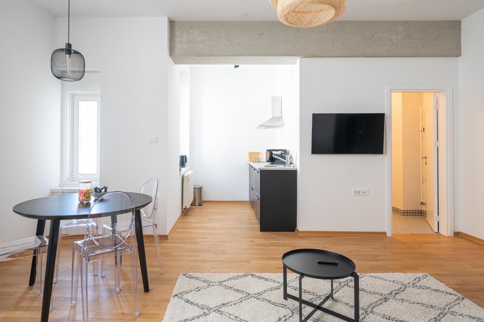 Wally Apartments By Flat White - With Elevator 萨格勒布 外观 照片