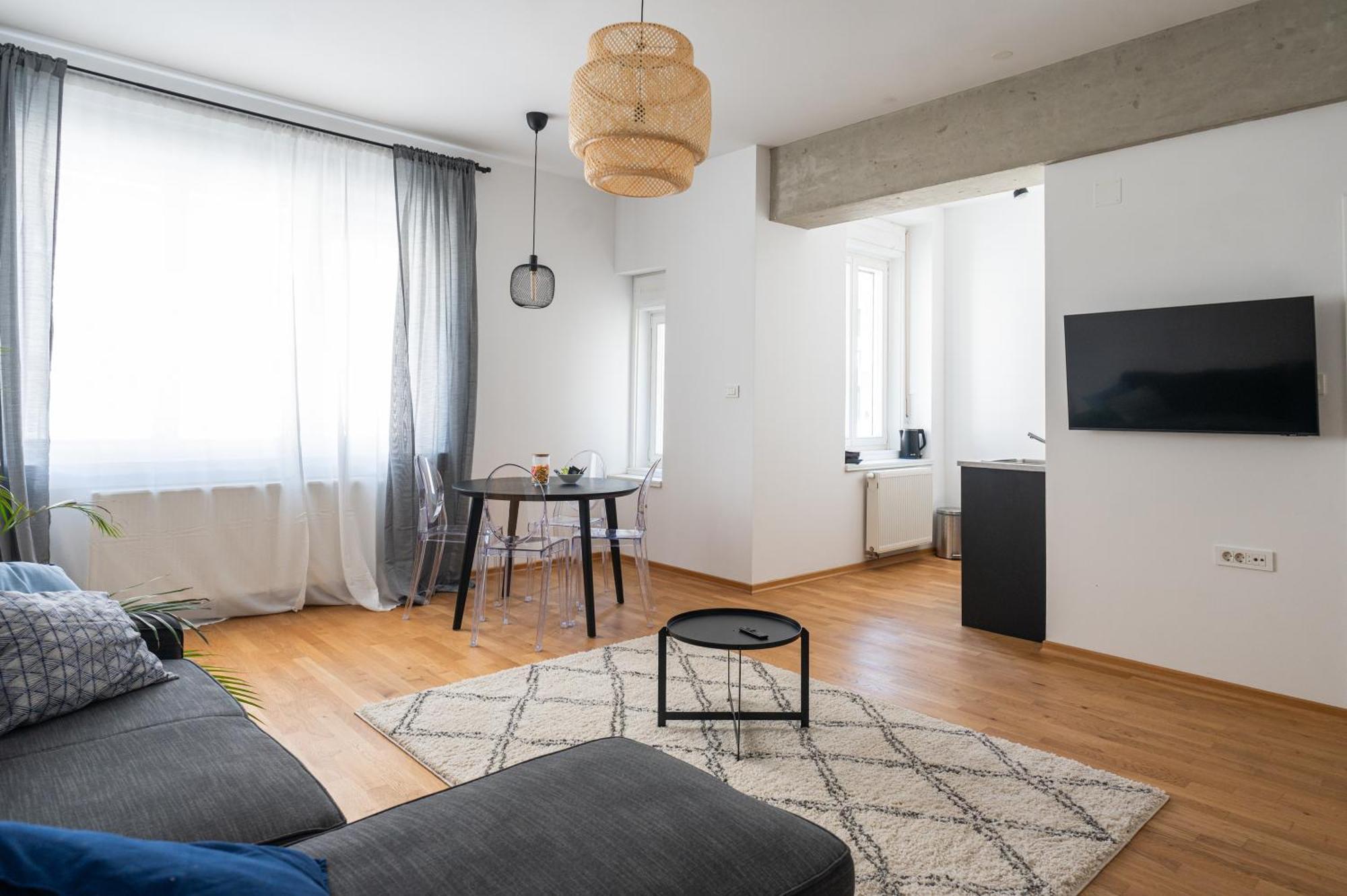 Wally Apartments By Flat White - With Elevator 萨格勒布 外观 照片